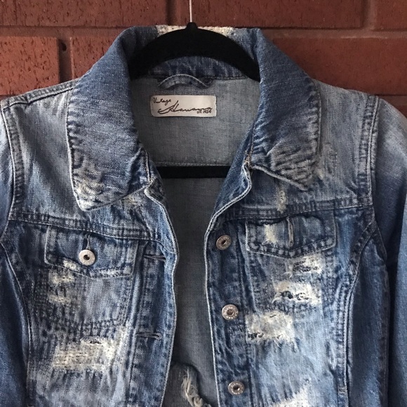 Beautiful vintage denim jacket, size S - Picture 2 of 6